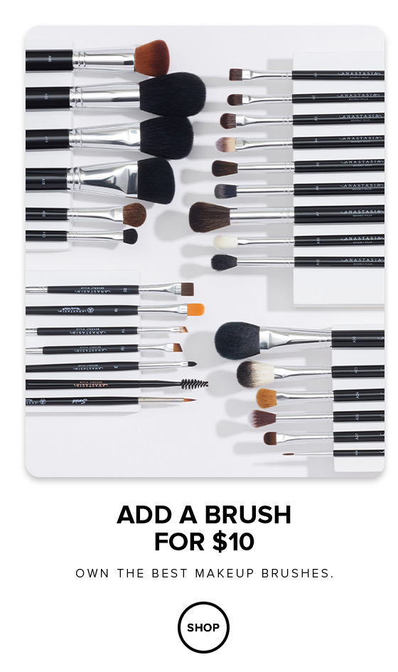 All brushes are $10 - own the best makeup brushes