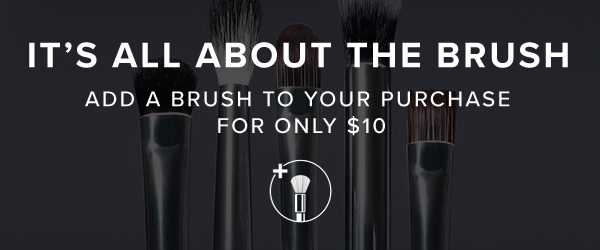 It's All about the Brush - Add Anastasia's recommended brush to your purchase for $10 